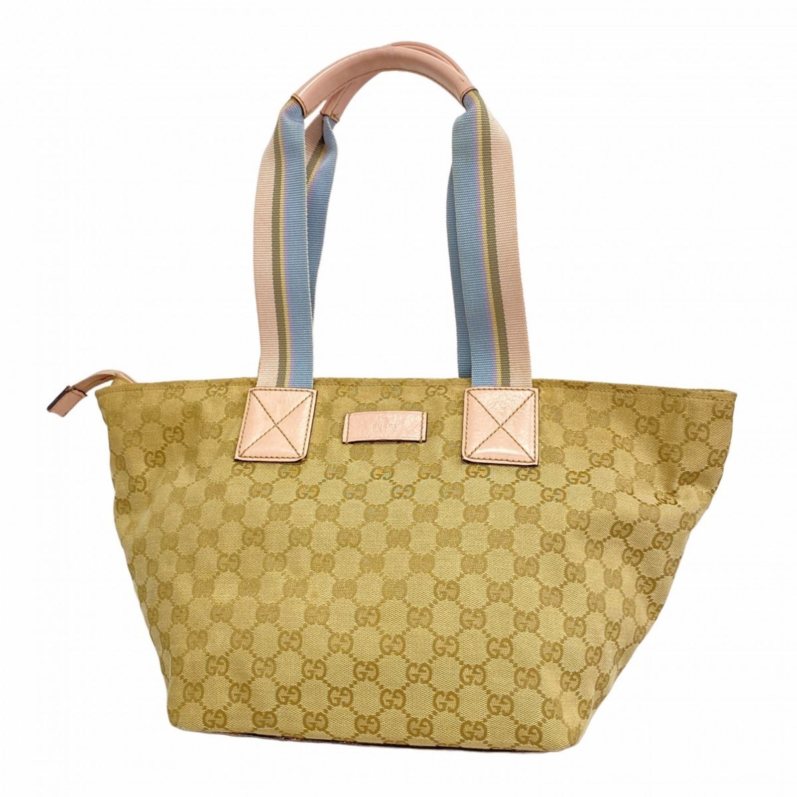 グッチ Gucci グッチ トートバッグ GGキャンバス 131230 キャンバス ブラウン マルチ レディース