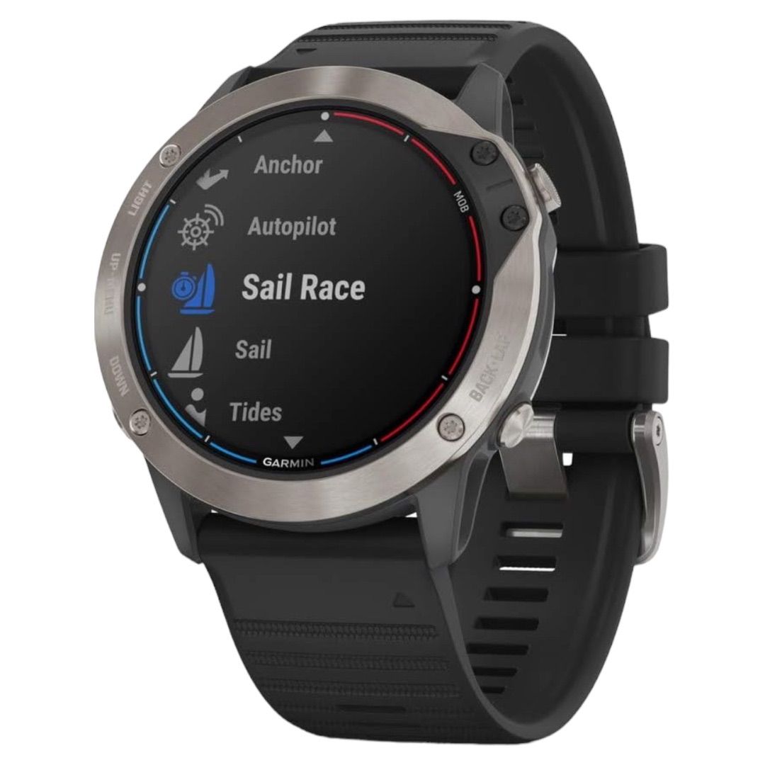 GARMIN ガーミン Quatix 6X Dual Power Black - メルカリ