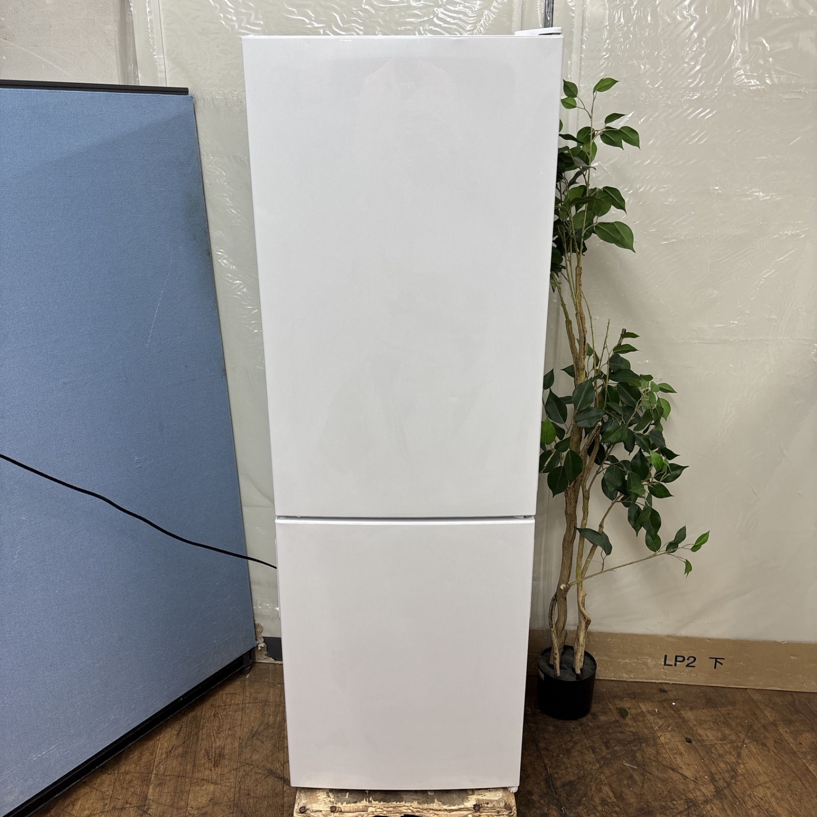 I309 名古屋市近郊配送設置無料 ♪ maxzen 冷蔵庫 157L 動作 済 クリーニング済