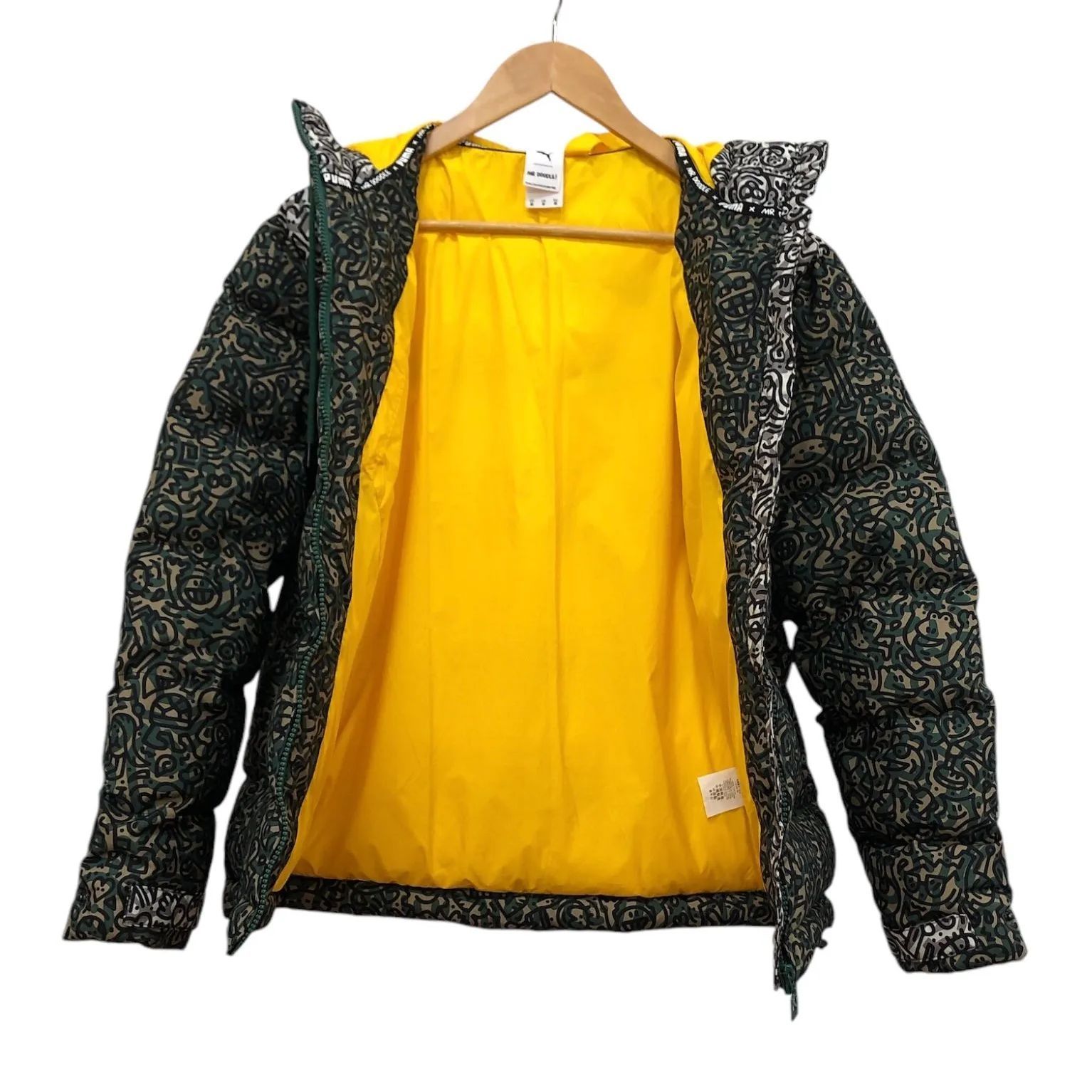 ジャケット・アウター PUMA X MR DOODLE PUMA x Mr Doodle Crossover Graffiti Printing Contrasting Colors