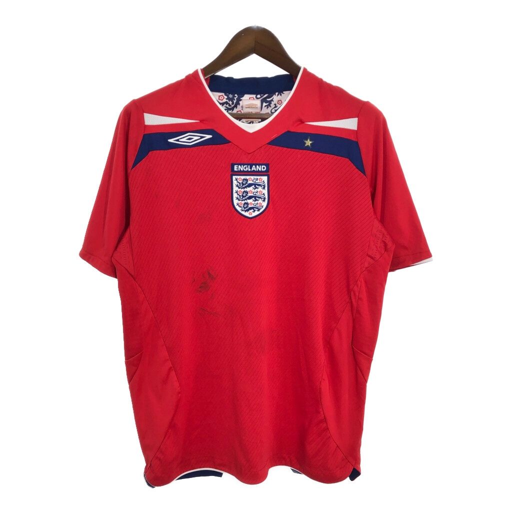 イングランド代表　サッカー　ユニフォーム　2008 UMBRO アンブロ 00年代 umbro アンブロ サッカー イングランド代表 2008