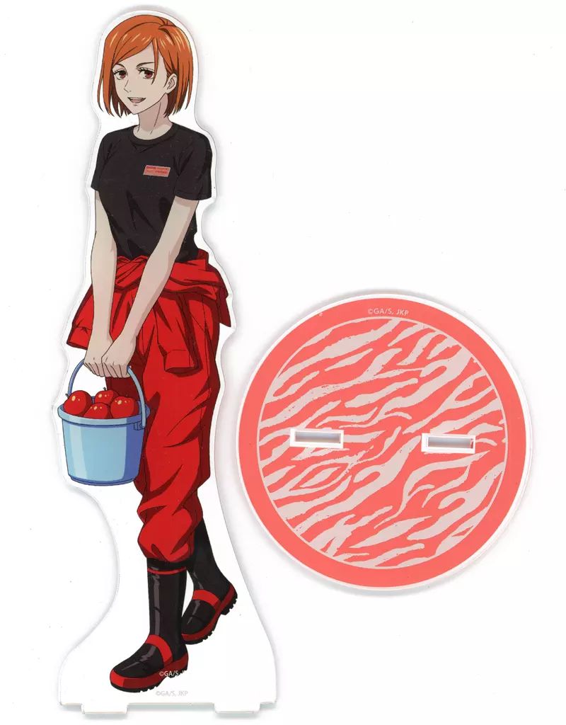 雑貨　[新品] 釘崎野薔薇 描き下ろしイラスト 飼育係ver. 特大ダイカットアクリルパネル 「呪術廻戦×東武動物公園」 TVアニメ「呪術廻戦」 - 東武動物公園コラボ 描き下ろしイラスト