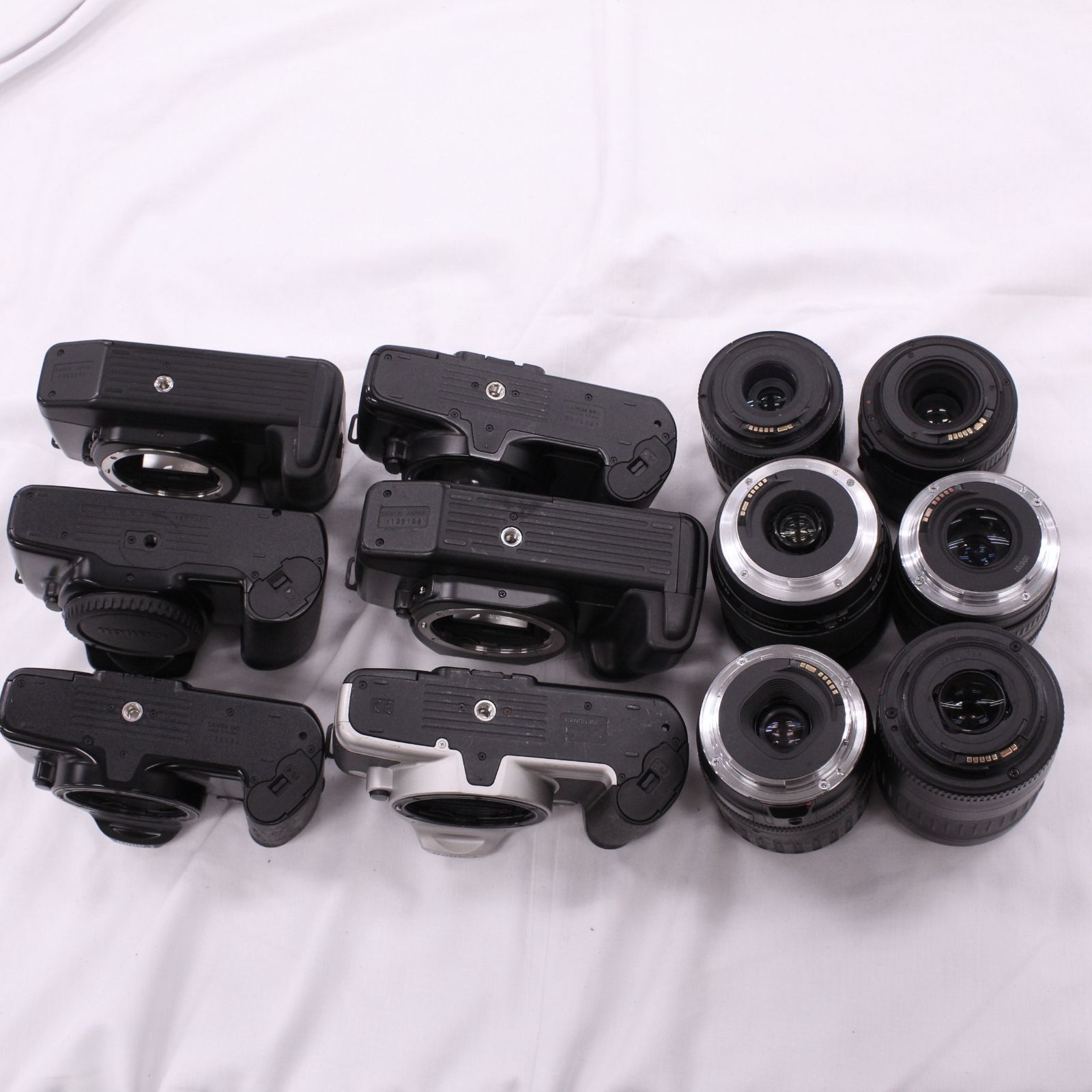 ジャンク箱28 Canonフィルムカメラ6台レンズ6本セット - メルカリ