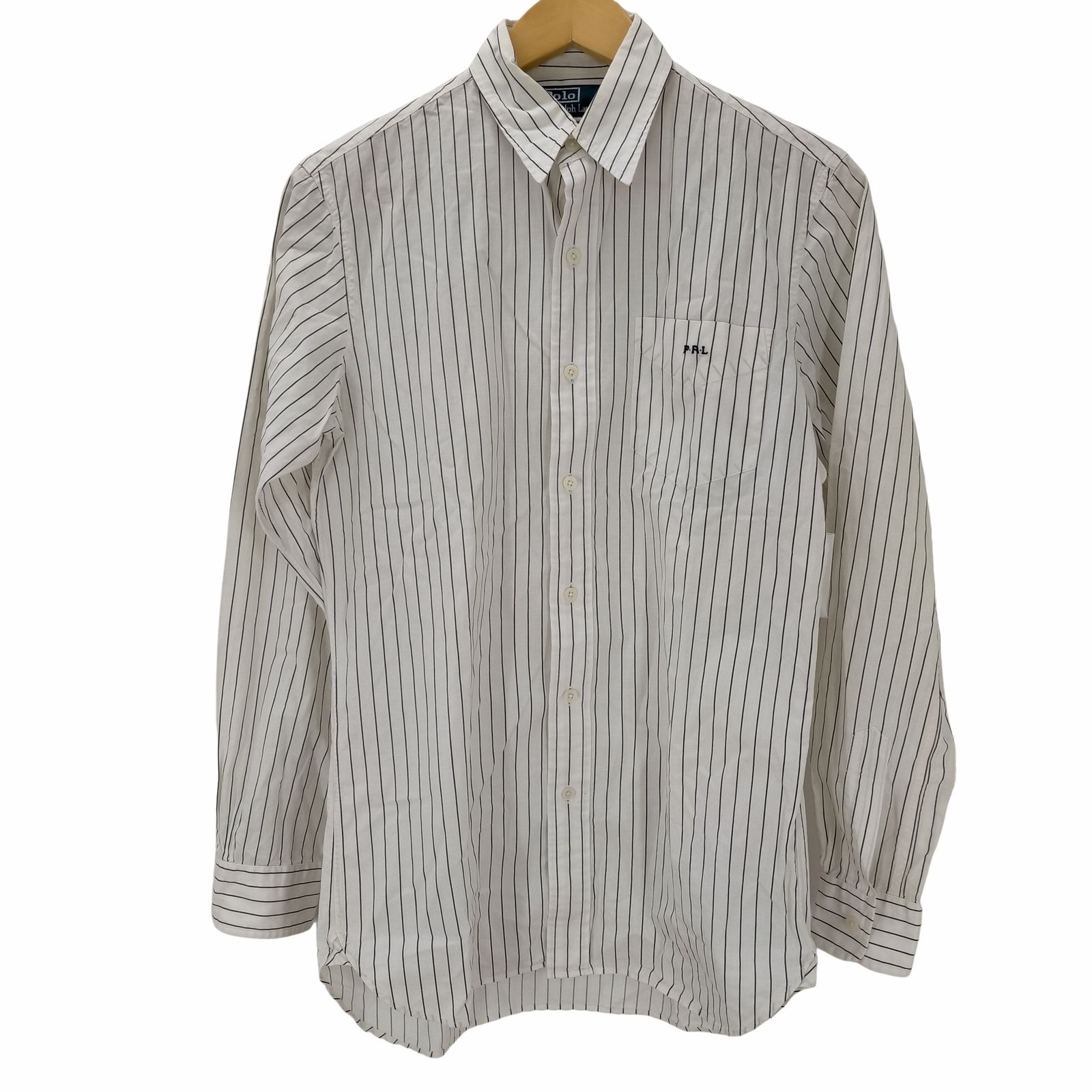 ポロバイラルフローレン Polo by RALPH LAUREN L/S ストライプ ポケットシャツ メンズ JPN：S 