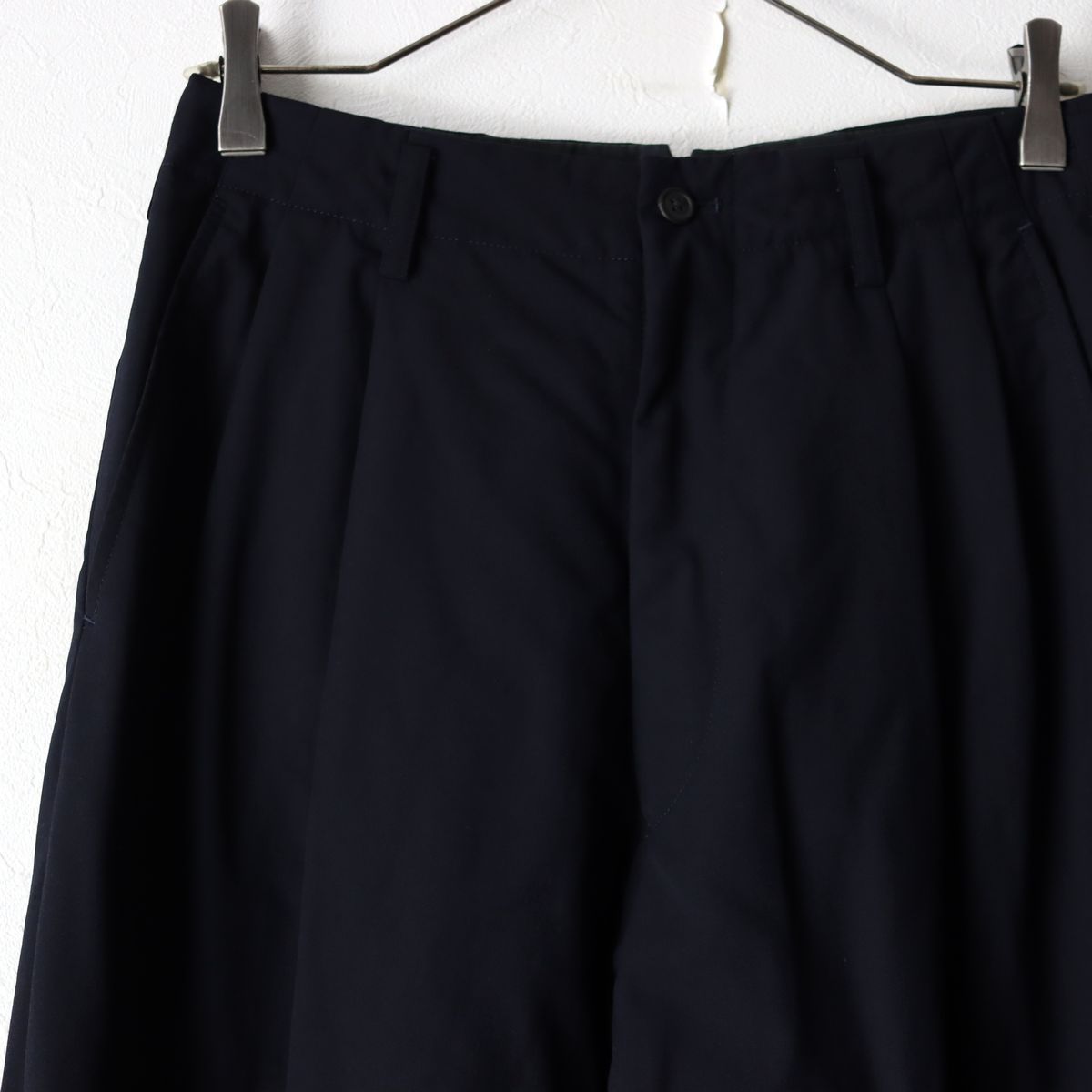 入手困難ヨウジヤマモトワイズY's 綿ワイドパンツ　スラックスブラック 初期 Y's for men ワイズ ヨウジヤマモト ブラック ワイドパンツ