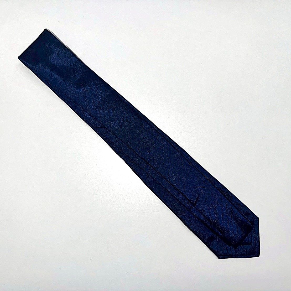 BERLUTI ベルルッティ カリグラフィ ネクタイシルク ネイビー