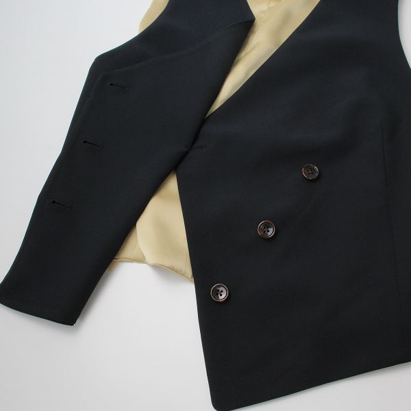 ベスト/ジレ irojikake HANDSOME VEST 美品 定価2.5万 irojikake イロジカケ HANDSOME VEST ジレベスト