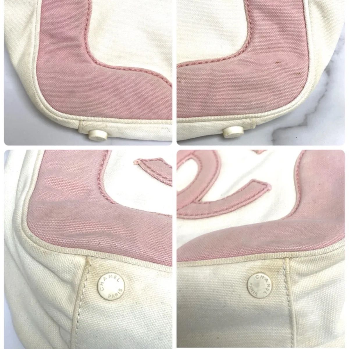 ☆ CHANEL シャネル バッグ ハンドバッグ トートバッグ マシュマロ