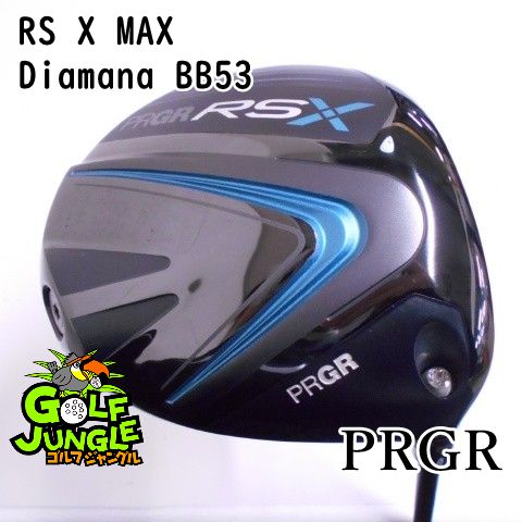 【中古】ドライバー プロギア RS X MAX Diamana BB53 S 10.5 ドライバー カーボンシャフト おすすめ メンズ 右 [5861]