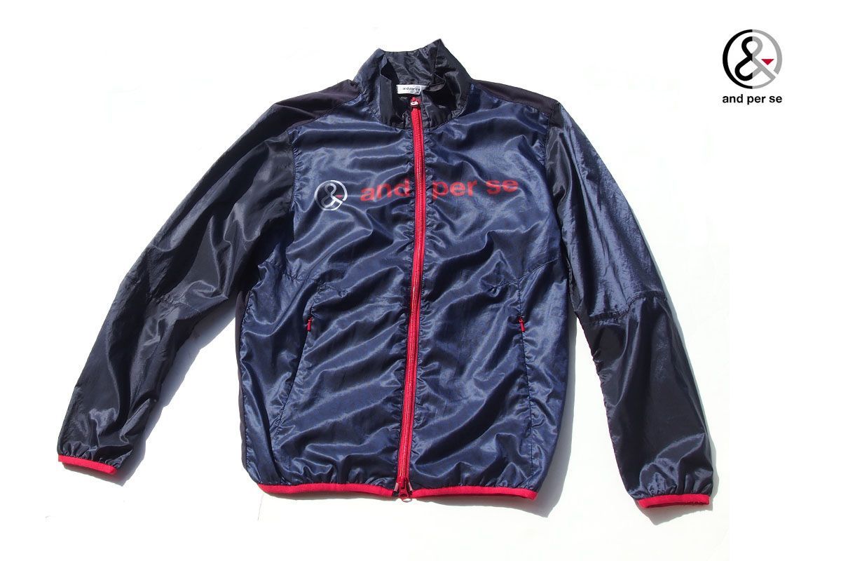 中古】アンパスィ｜and per se｜軽量ストレッチダブルジップ