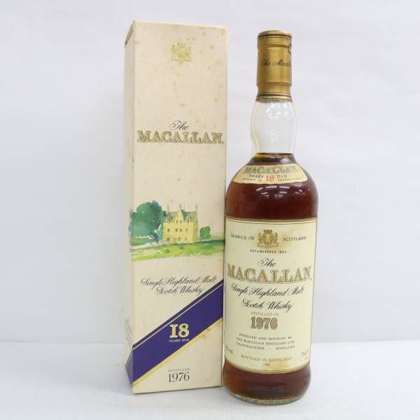 MACALLAN（マッカラン）18年 シェリーウッド 1976-1994 43％ 750ml O24F250079 - メルカリ