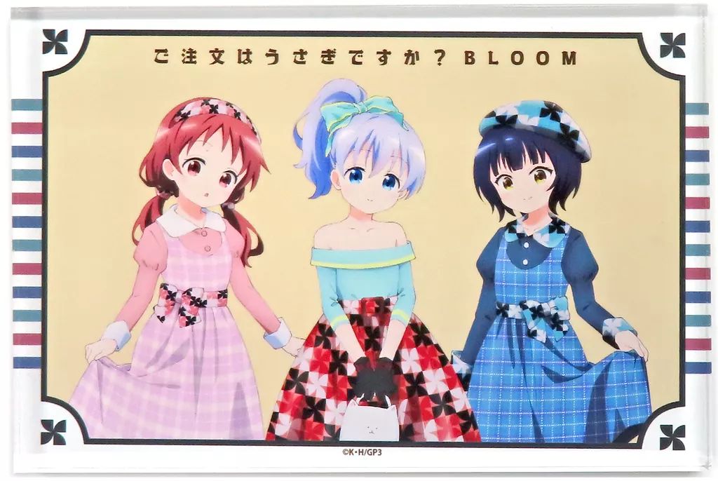 中古】アクリルスタンド・アクリルパネル メグ＆チノ＆マヤ アクリル