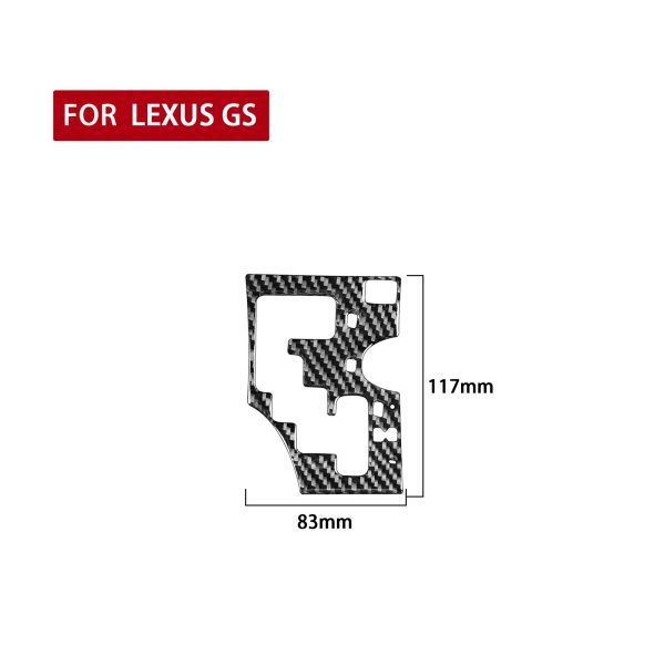 レクサス GS ギアシフトパネル フレーム トリムステッカー タイプB
