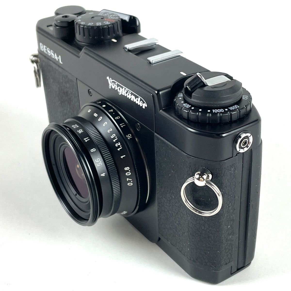 フォクトレンダー Voigtlander BESSA-L + SNAPSHOT-SKOPAR 25mm F4 MC Lマウント L39 フィルム  レンジファインダーカメラ 【中古】