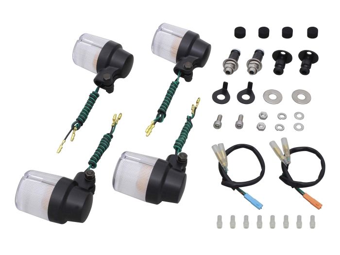 【新品・5営業日で発送】POSH Faith ポッシュフェイス スーパーバイクS球 黒／クリアー 品番:051594-26 CB1100'14