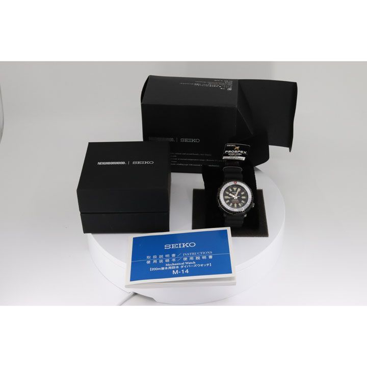 SEIKO NEIGHBORHOOD コラボレーション SBDY077 4R35-04M0 SS 箱付