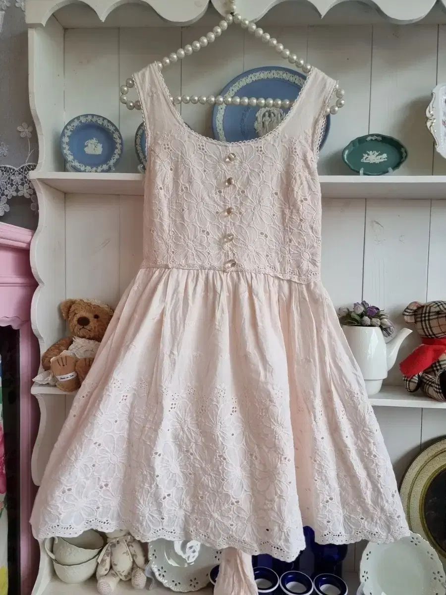 LIZ LISA リズリサ 桜レース リボンワンピース