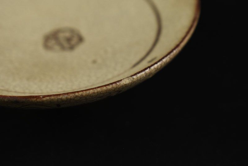 蔵A4552a】古民藝 古絵 瀬戸蓋茶碗 七客 - メルカリ