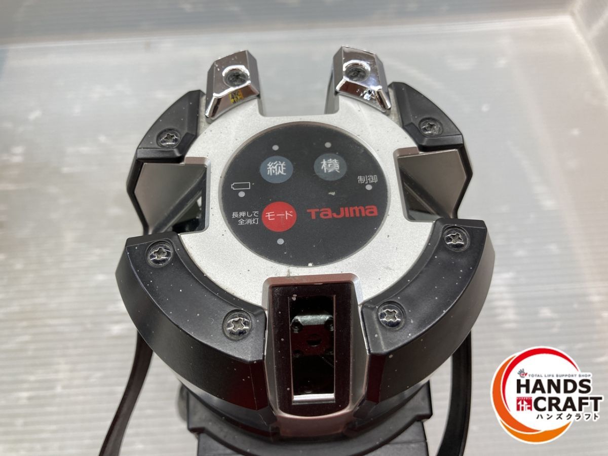 現状品 タジマ ZERO BLS-KJC 墨出し器 バッテリー×2 ケース付き