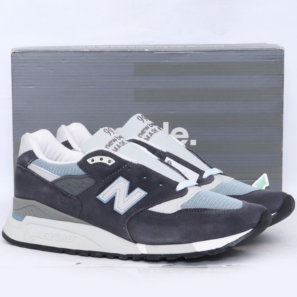 未使用 28.5cm NEW BALANCE × KITH 998 Steel Blue M998KT - メルカリ