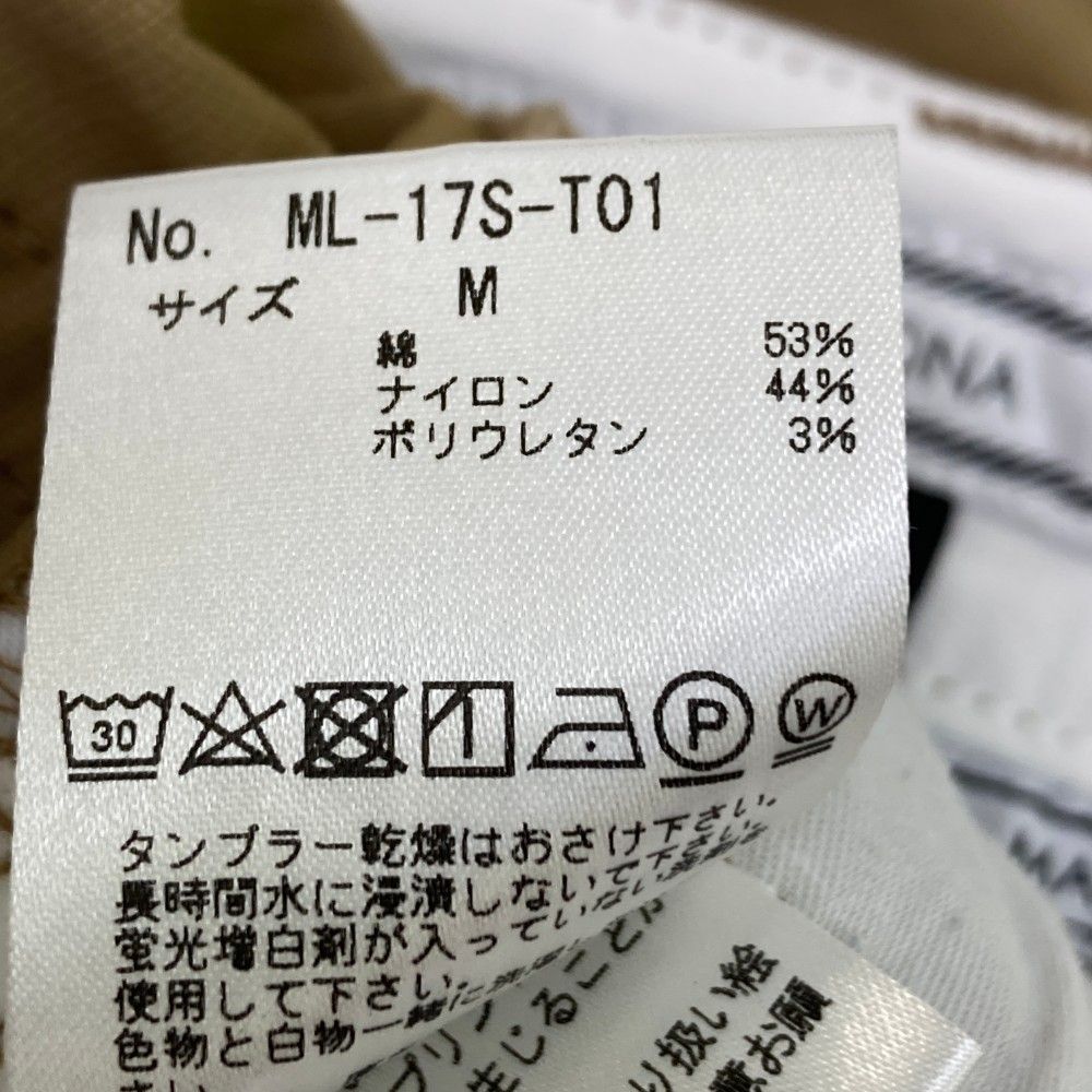 サイズ：M MARK&amp;LONA マークアンドロナ  ストレッチパンツ  ベージュ系 [240101454863] ゴルフウェア メンズ ストスト サイズ：M MARK&LONA マークアンドロナ ストレッチパンツ