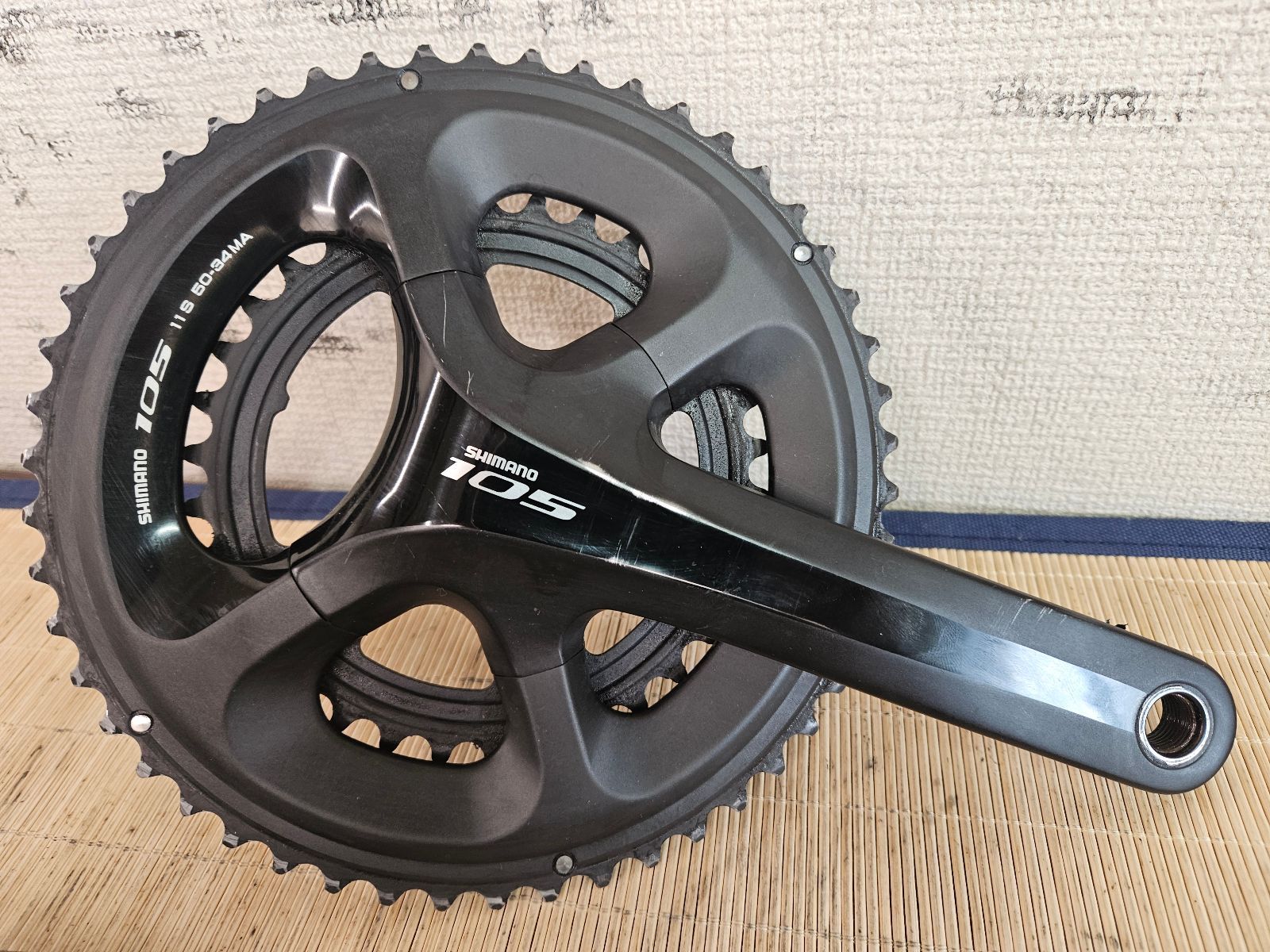 シマノ 105 クランクセット FC-5800 50/34T 170mm SHIMANO 「シマノ」 105 FC-5800 50-34T 170mm クランク / 大阪