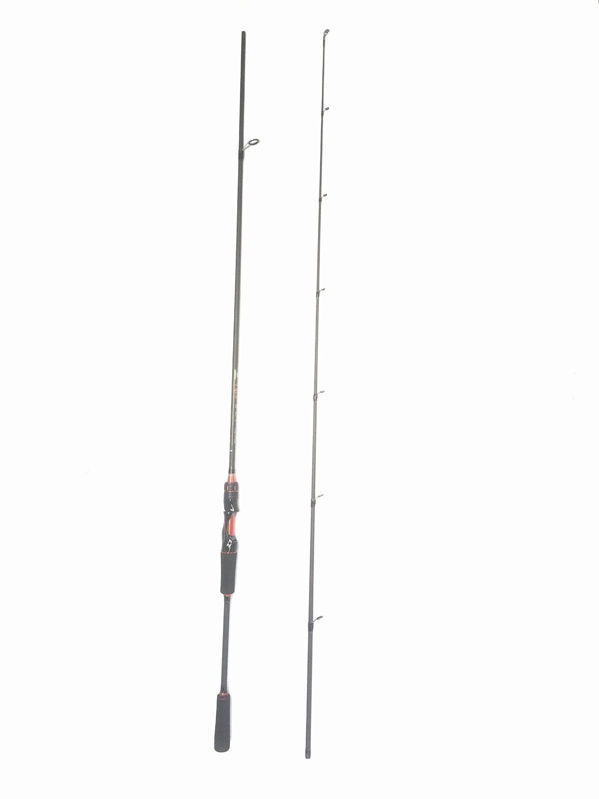 2ピーススピニングロッド　7ft 210cm バス釣り　エギング　2way EVA 7フィート スピニングロッド 2ピース(MH) バス釣りロッド