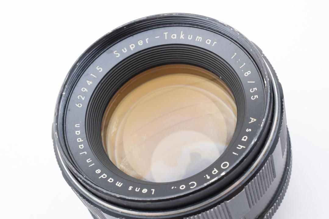 ☆前期型☆ Super Takumar 55mm F1.8 フード付 SO220 ☆前期型☆ Super Takumar 55mm F1.8 フード付 SO220 - メルカリ