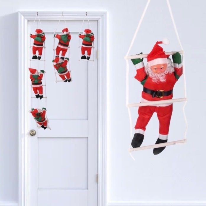 クリスマス前の限定SALE】 クリスマス サンタ シンプル はしご