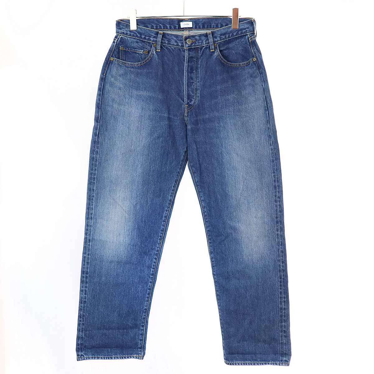 CIOTA シオタ スビンコットン13.5ozストレートデニムパンツ NPTM-1STB 