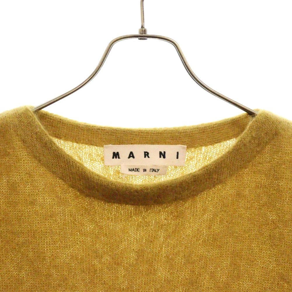 MARNI (マルニ) 16SS Knit Vest モヘアニットベスト イエロー