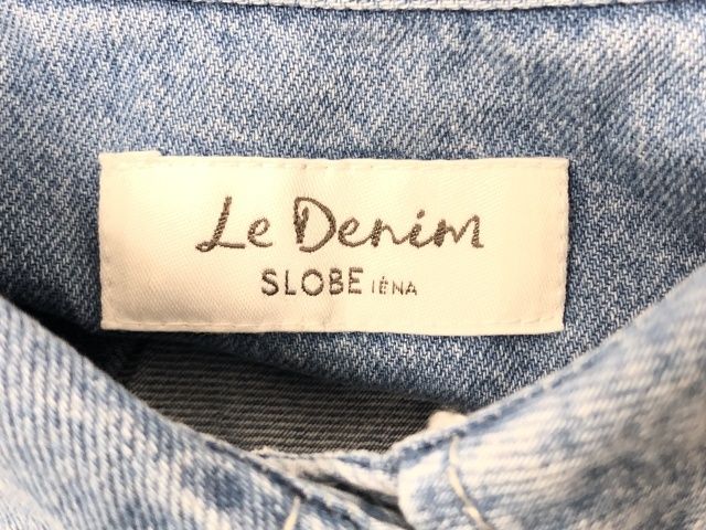 中古】 SLOBE IENA スローブイエナ LE DENIMクロップドシャツ