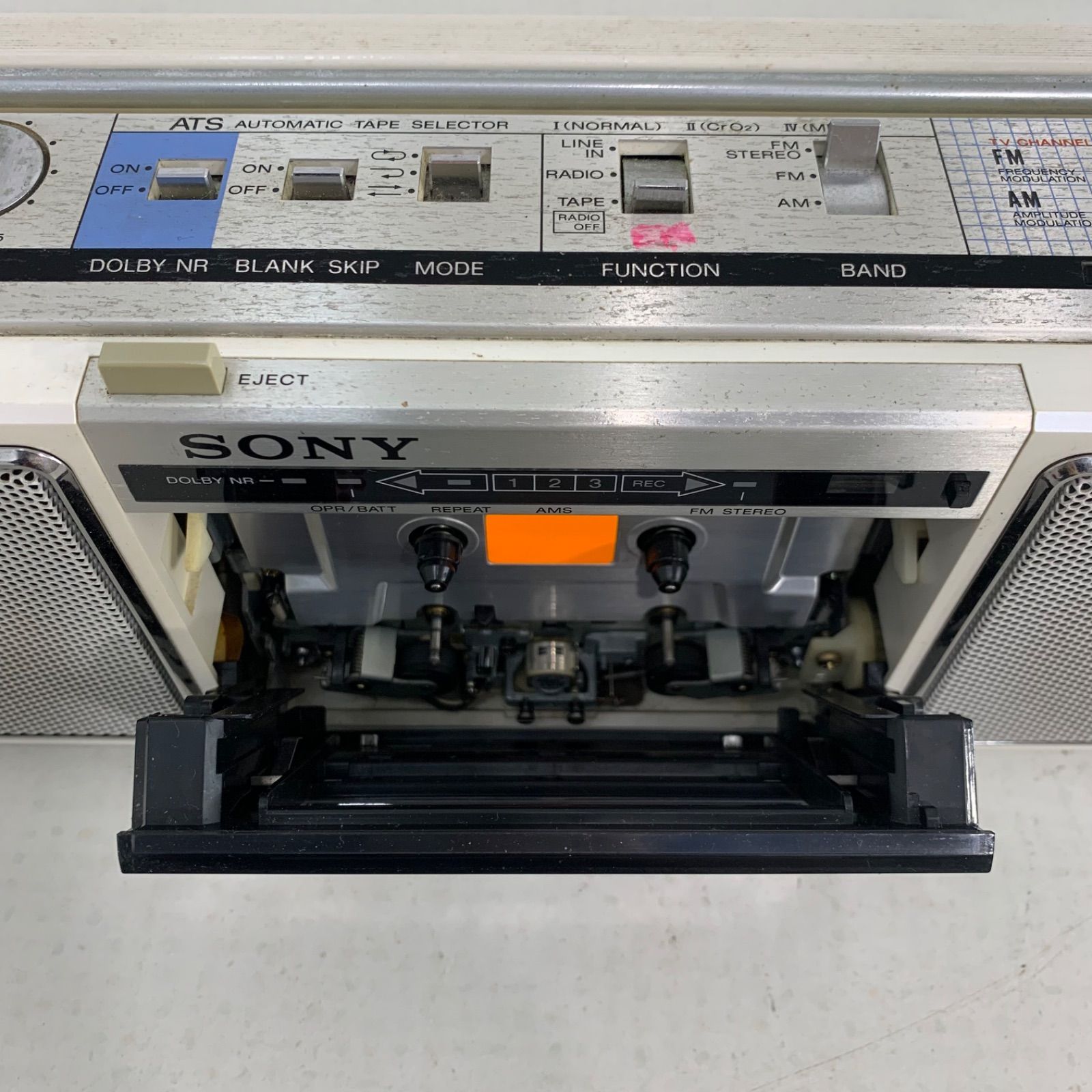 SONY ソニー CFS-F11 ラジオ カセットレコーダー ラジカセ 音響機器