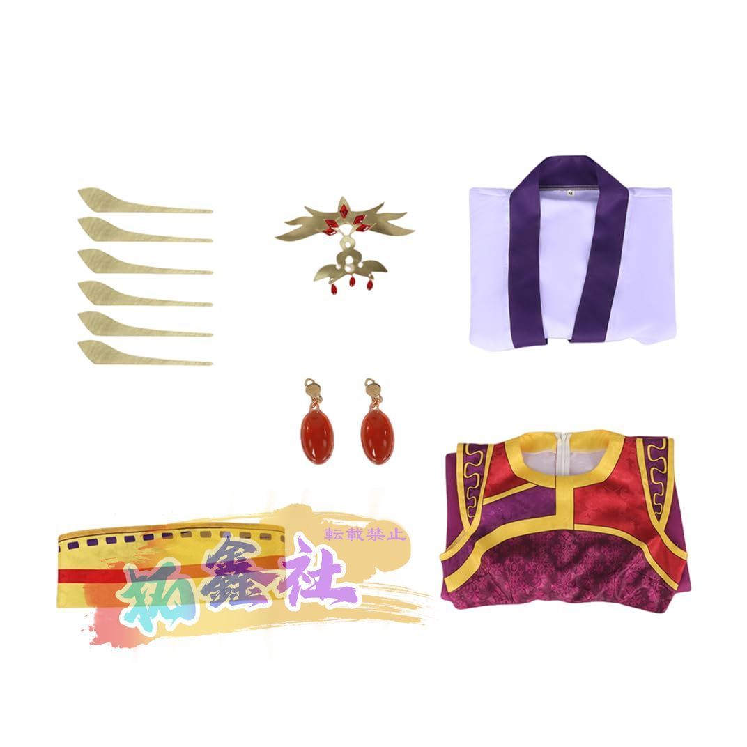 楼蘭妃 子翠 コスプレ衣装 ウィッグ付き ハロウィン cosplay衣装 アニメ パーティー 夏祭り ステージ服 舞台装 演出服 漫遊展