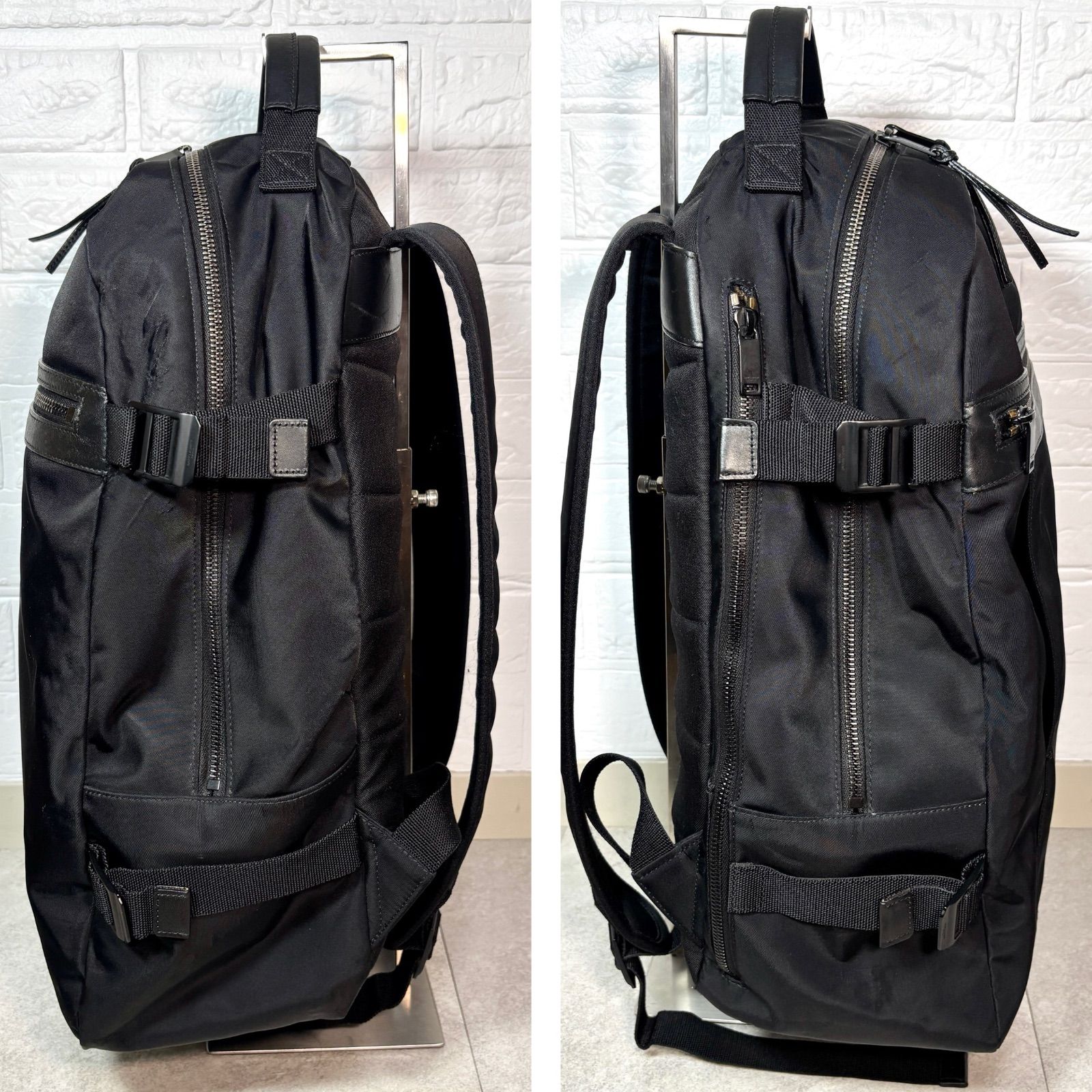 SAINTLAURENT サンローラン シティ トレッキング バックパック 黒