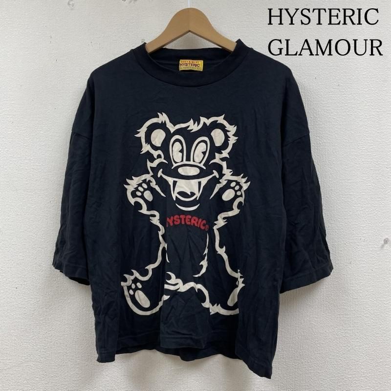 HYSTERIC GLAMOUR ヒステリックグラマー Tシャツ 七分袖 FIRE