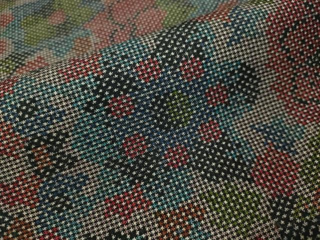 平和屋着物○本場大島紬 7マルキ 舞花文 正絹 逸品 CAAT7546vp - メルカリ