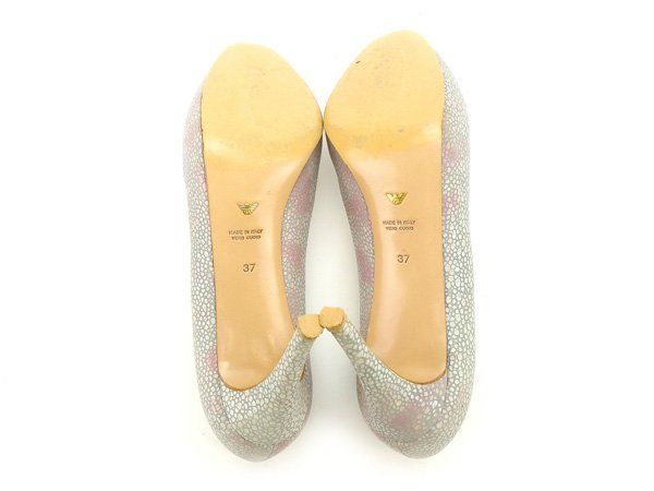 エンポリオ アルマーニ パンプス シューズ 靴 ♯37 ハイヒール