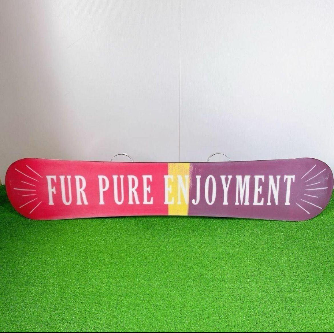 FUR PURE ENJOYMENT 145 × ビンディング付き スノーボード - メルカリ
