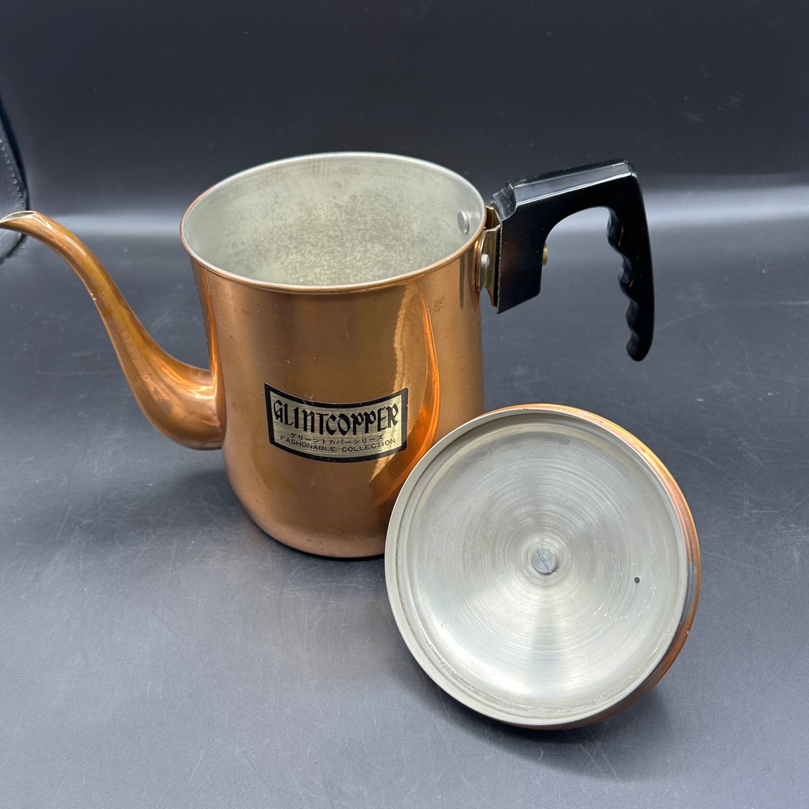 栗林商事 グリーントカパーシリーズ GLINTCOPPER ティーケトル 純銅