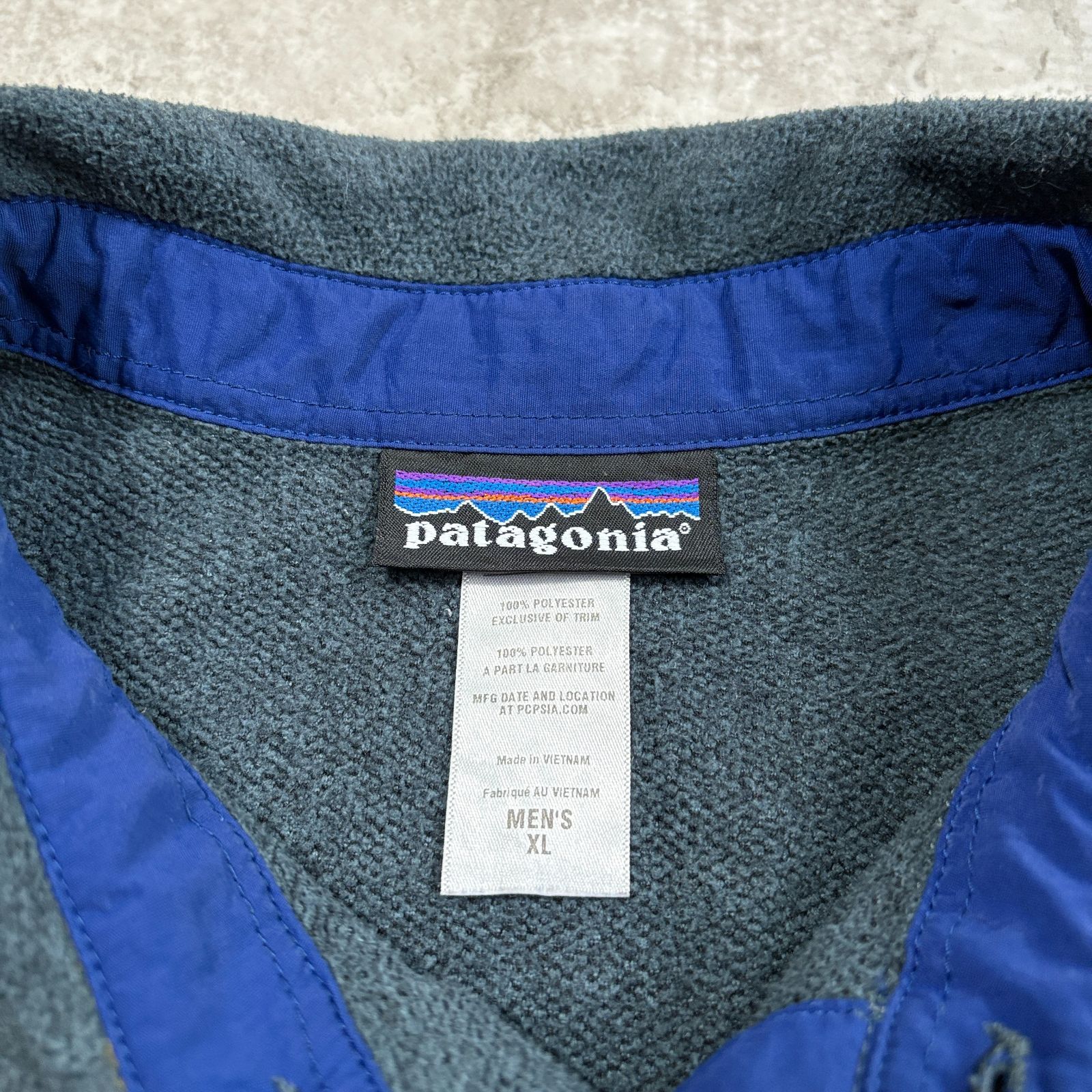 2012年製 patagonia Murret fleece polo 【 gray 】 パタゴニア 
