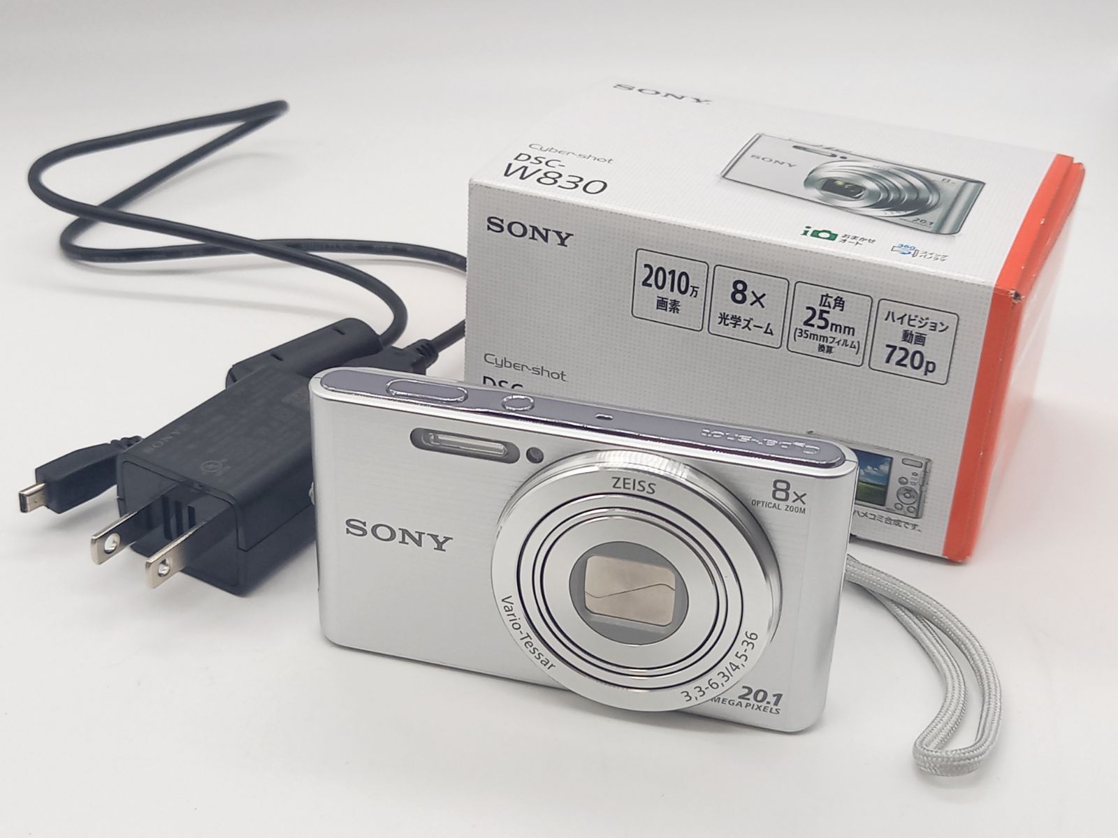 極美品】Sony Cyber-shot DSC-W830 コンパクトデジタルカメラ - メルカリ