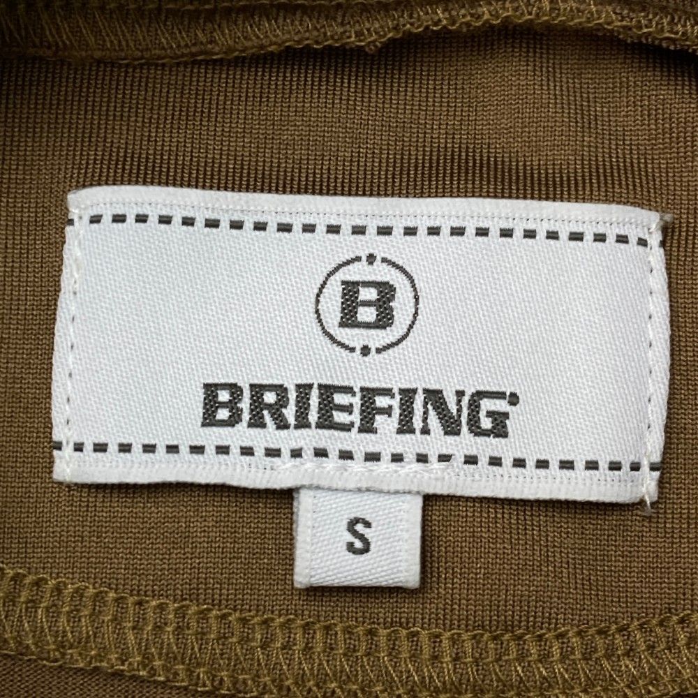 サイズ：S BRIEFING GOLF ブリーフィング  モックネック 長袖Tシャツ  ホワイト系 [240101369233] ゴルフウェア レディース ストスト サイズ：S BRIEFING GOLF ブリーフィング モックネック 長袖T