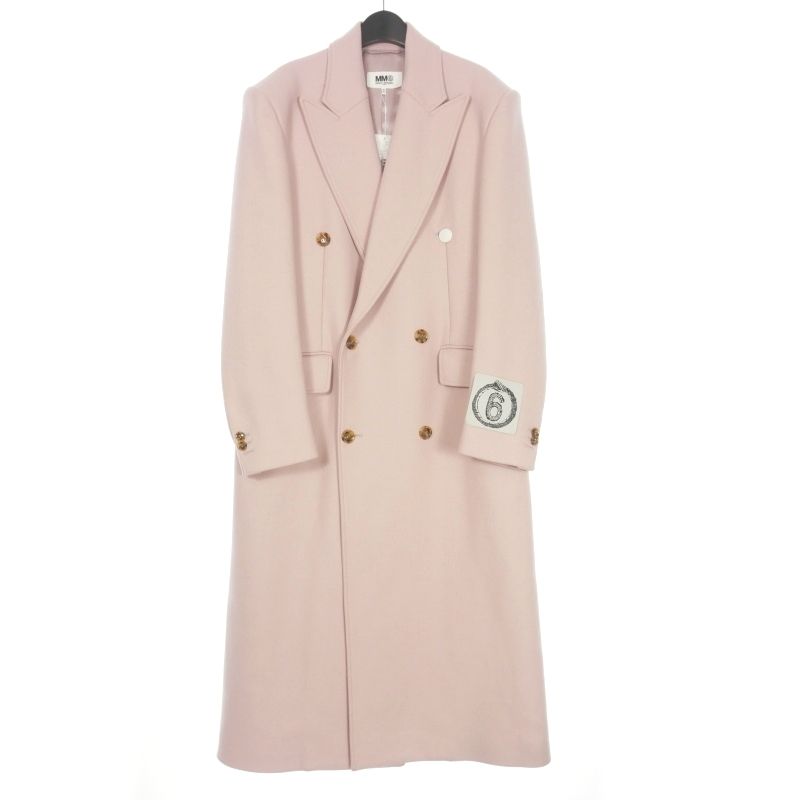 MM6 22AW チェスターコート ピンク