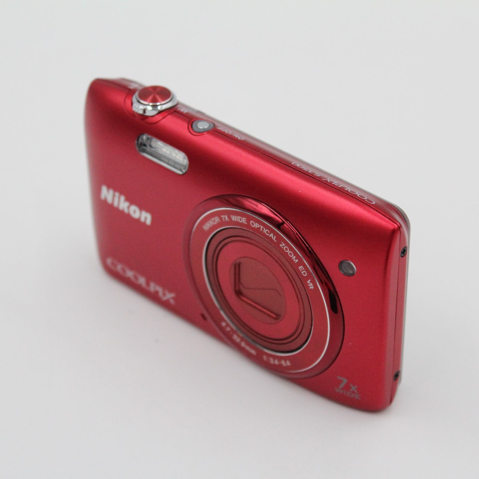 元箱付き。☆美品☆ Nikon 小売業者 COOLPIX S3500 レッド