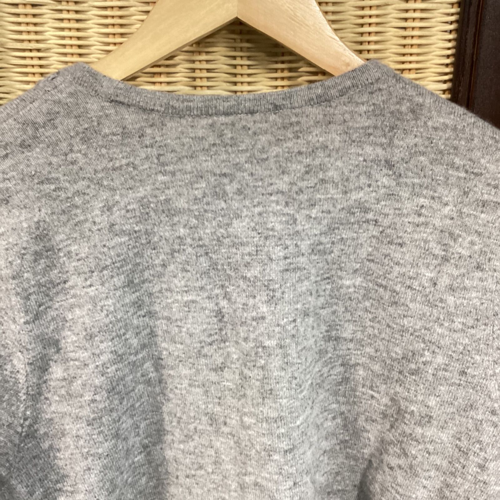 レリアンLeilian カシミヤ混 カーディガン(15＋ゆとりのあるサイズ