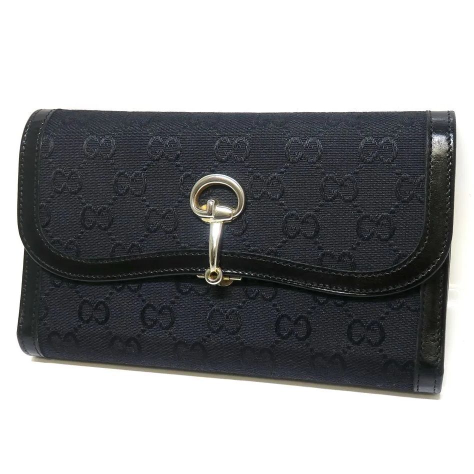 GUCCI オールドグッチ 3つ折 長財布 GG柄 ヴィンテージ -buys - メルカリ