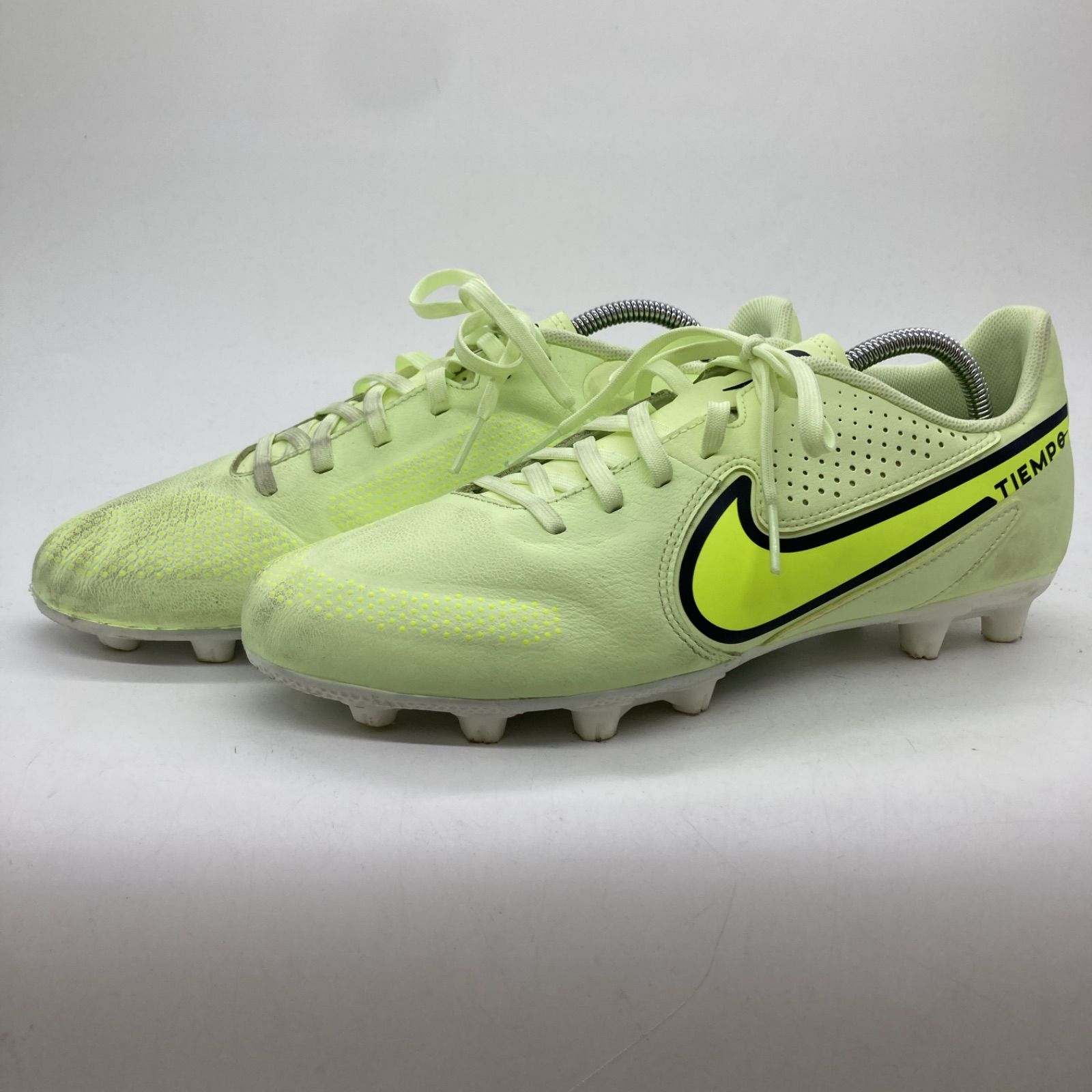 NIKE ナイキ TIEMPO LG 9 ティエンポレジェンド9 サッカースパイク グリーン系 メンズ 26.5cm E-14-4