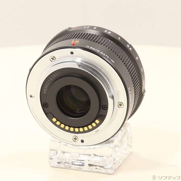 中古品〕 LEICA DG SUMMILUX 15mm F1.7 ASPH H-X015-K【198