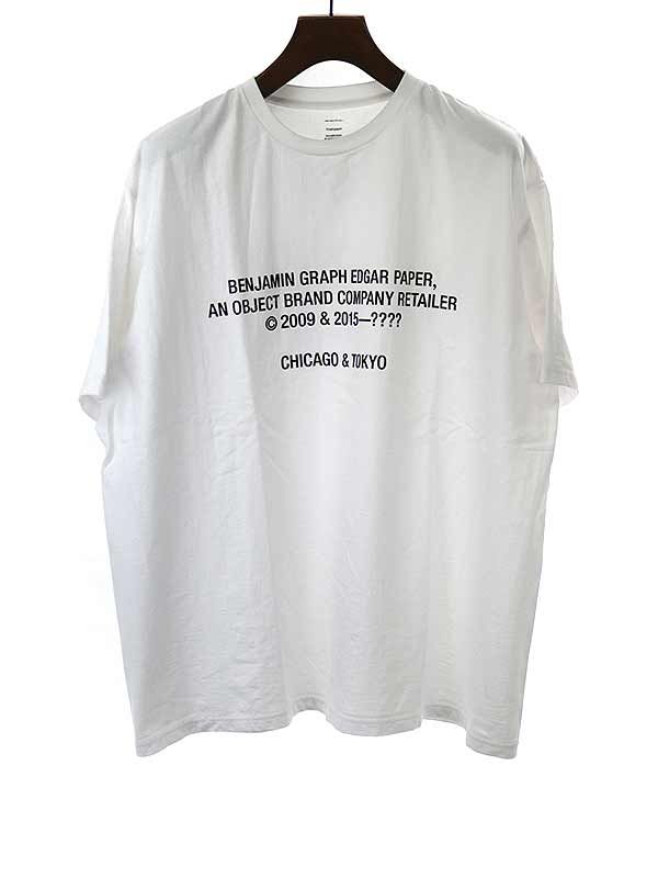 Tシャツ/カットソー(半袖/袖なし)graphpaper×benjamin edgar Tシャツ　グラフペーパー
